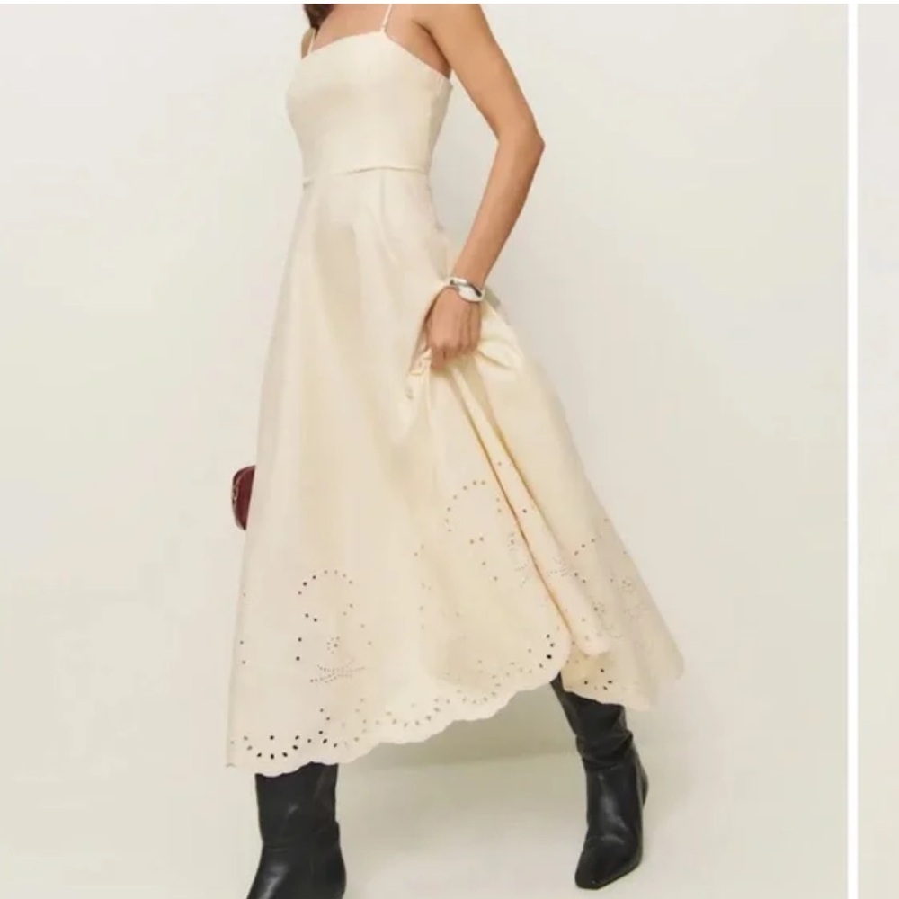 REFORMATION Cherie Dress In Sugar